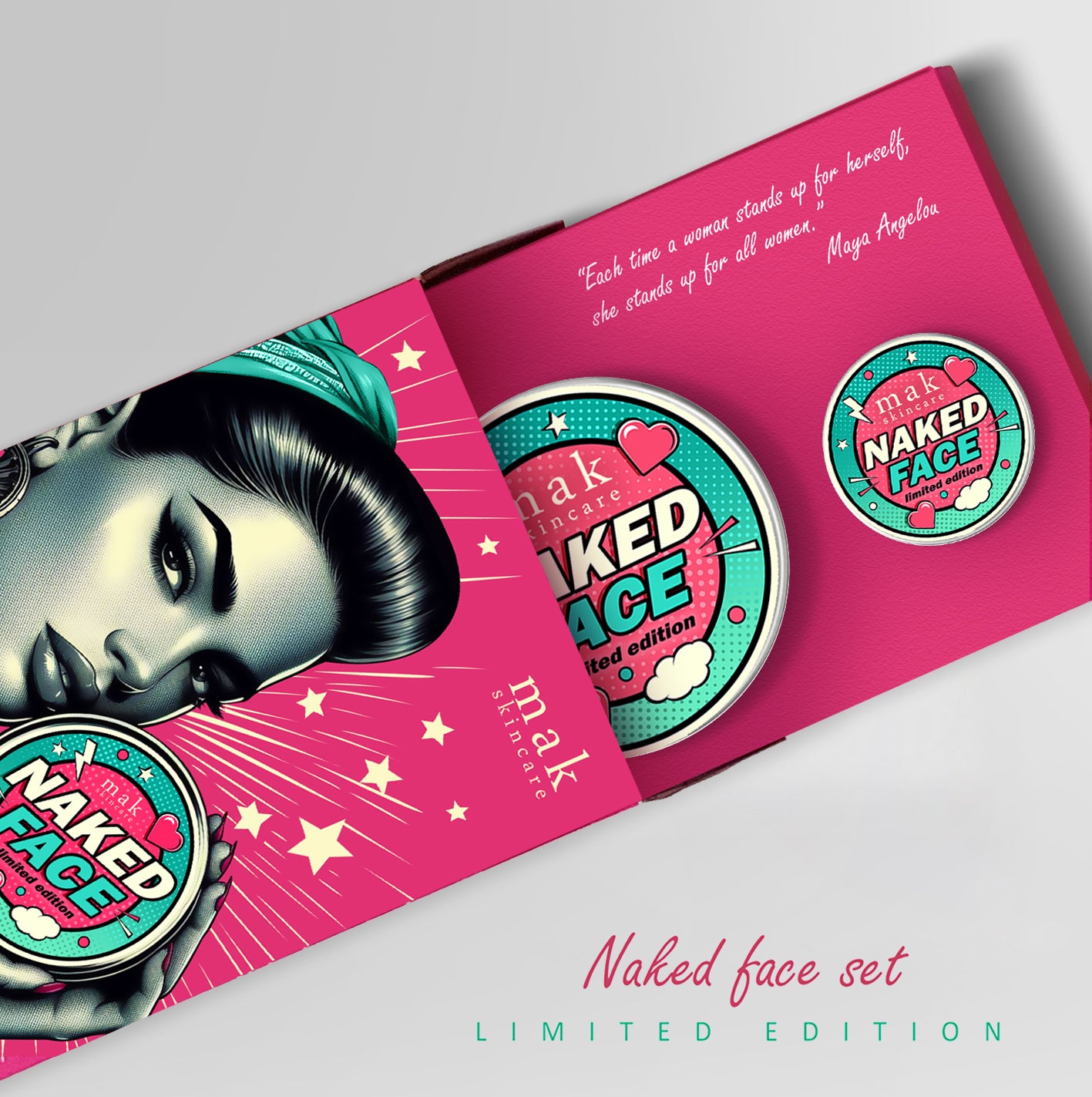 NAKED FACE LIMITED EDITION SET 60ml + 10ml