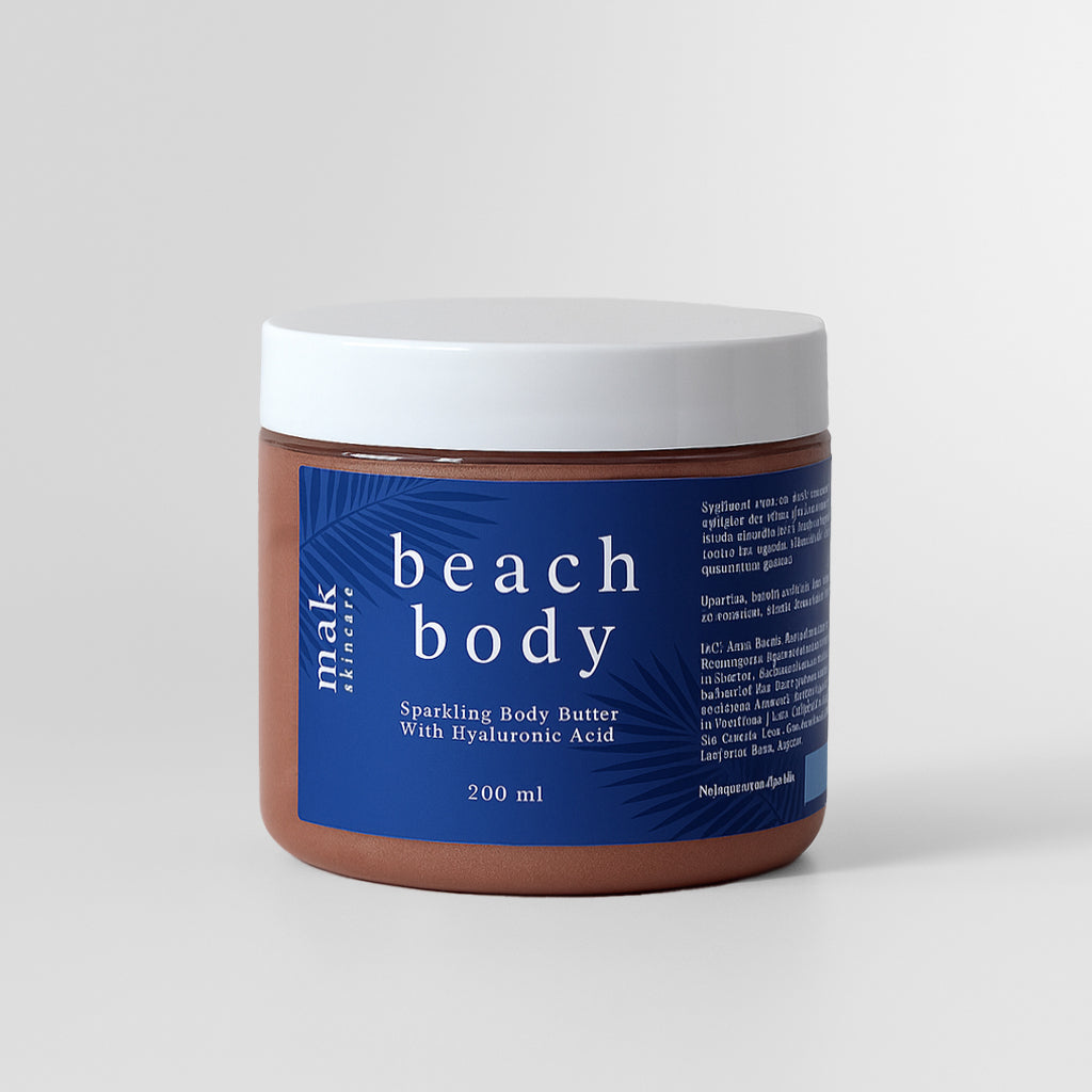 BEACH BODY svjetlucavi maslac za tijelo - 200 ml