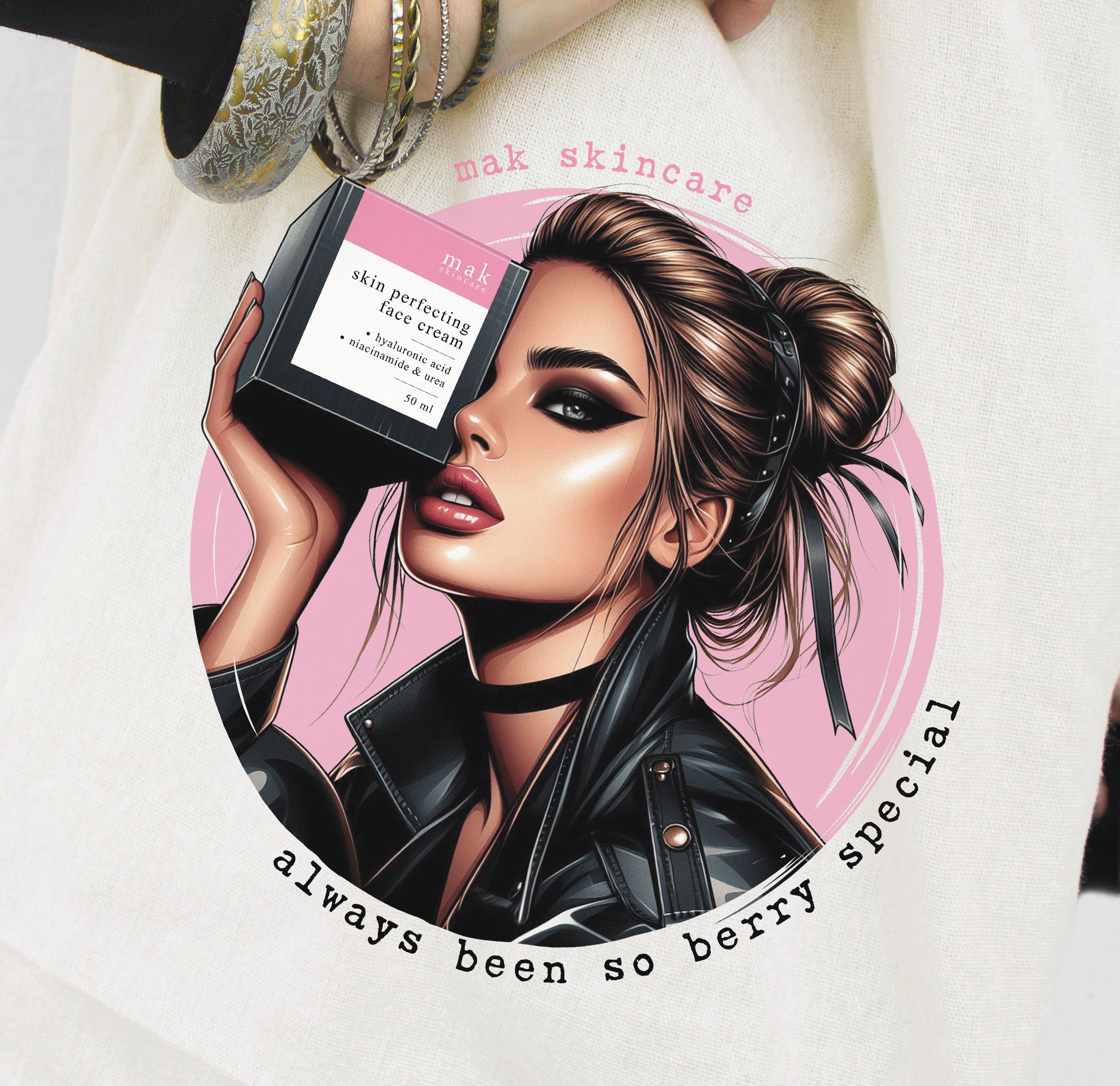 Stilski platneni ceker