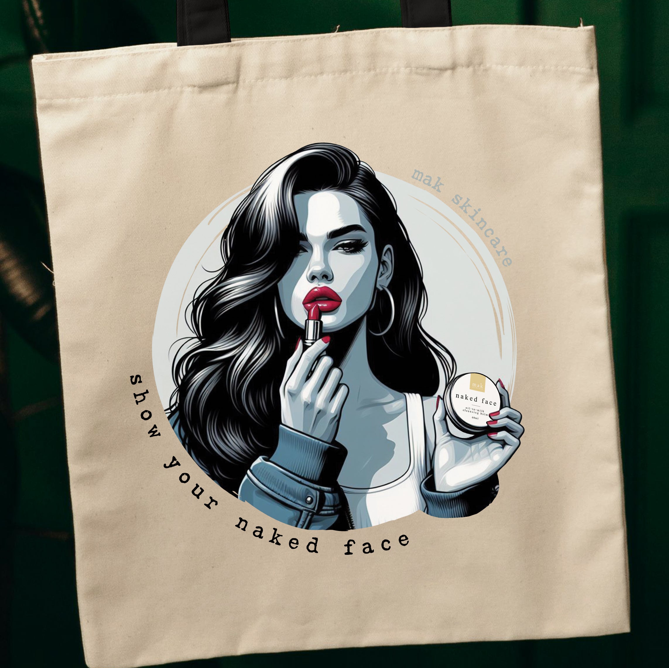 Stilski platneni ceker