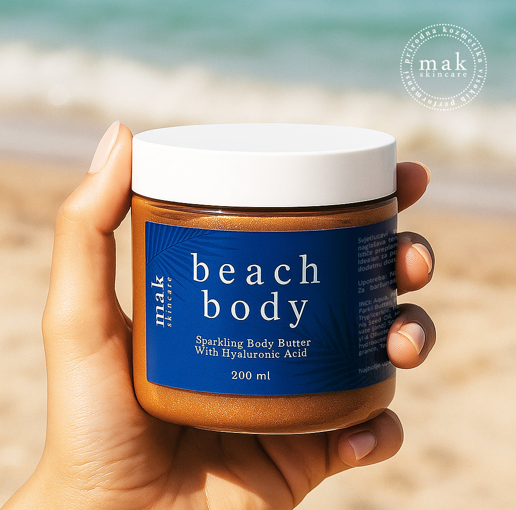 BEACH BODY svjetlucavi maslac za tijelo - 200 ml
