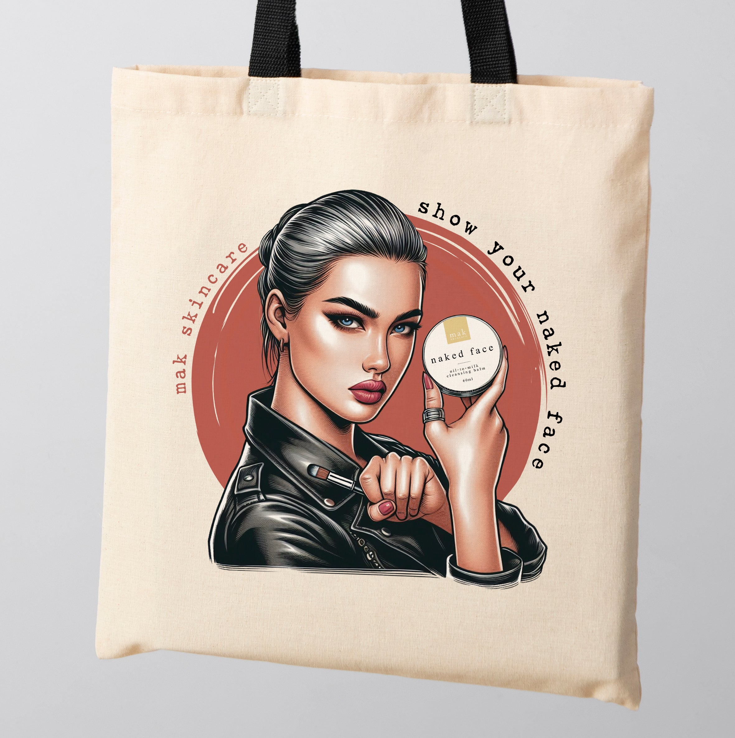 Stilski platneni ceker