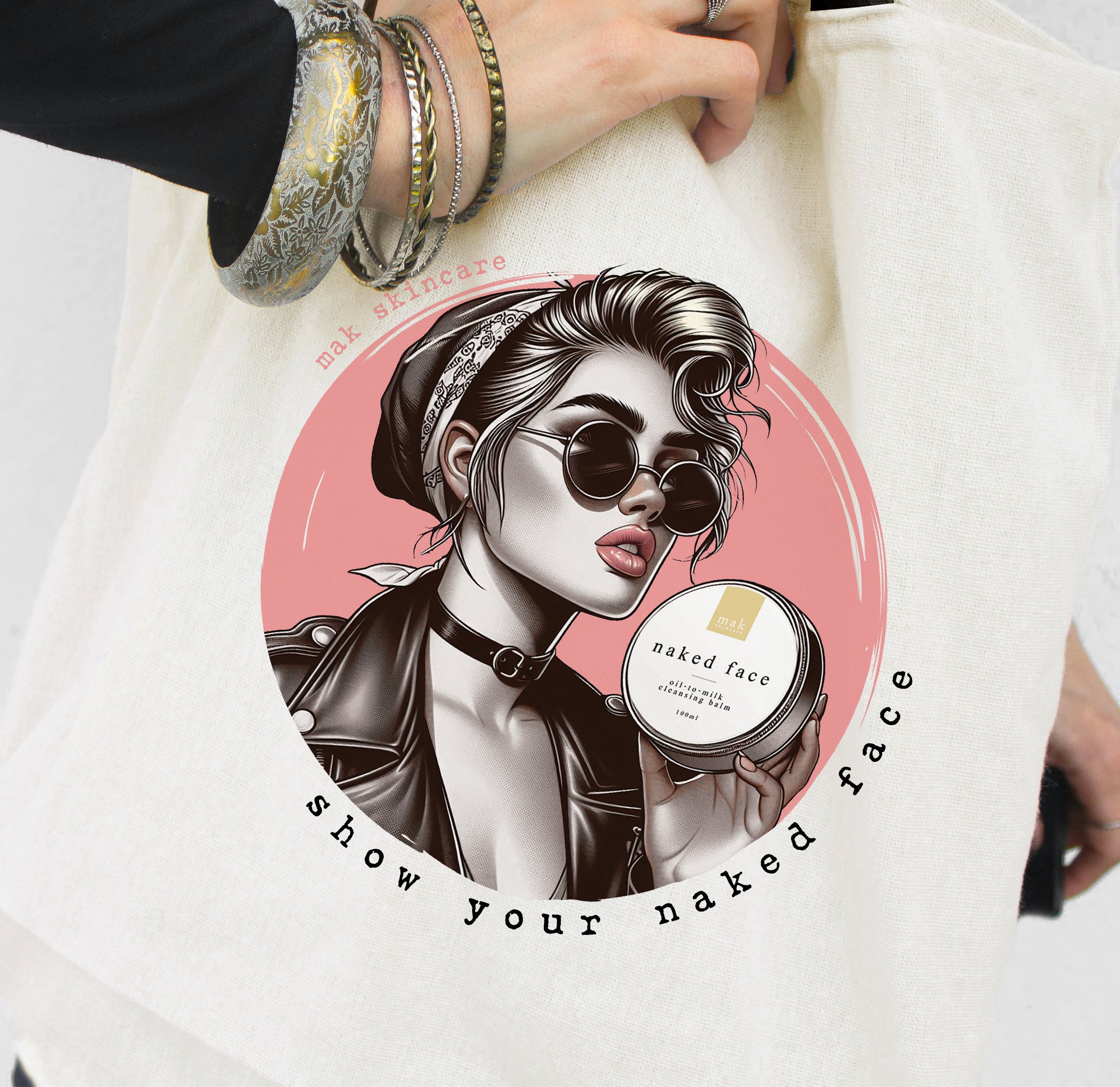 Stilski platneni ceker